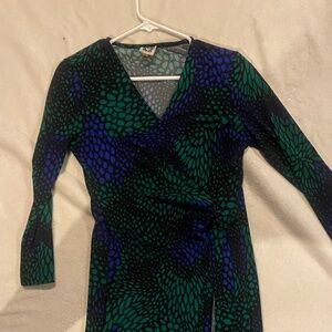 Anne Klein printed dress